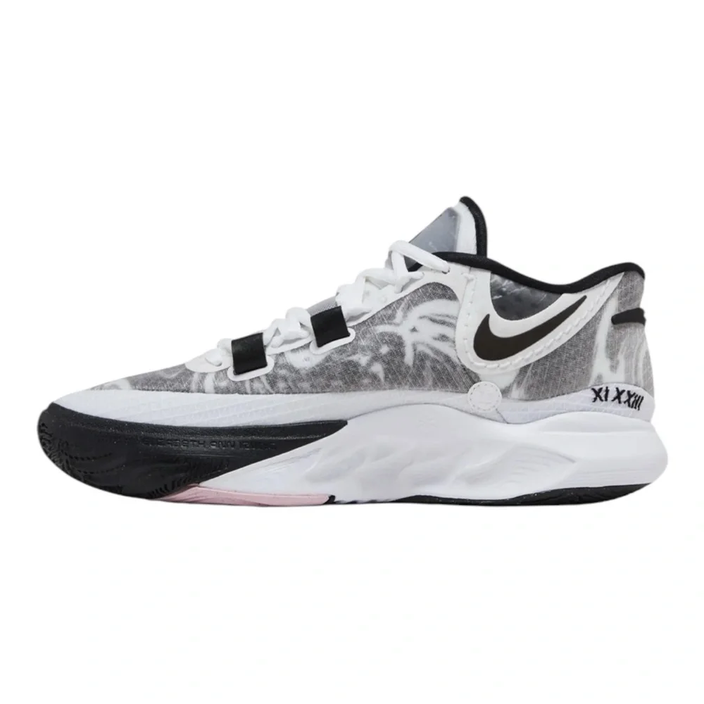 Nike Kyrie 8 GO PS 'White Black' DQ8076-101 Size 5 Youth New In Box
